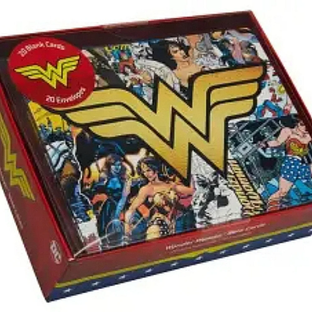Wonderwoman Note Cards and Pen Set